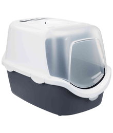 Trixie Vico Open Top Litter Tray, with Hood 40 × 40 × 56 cm