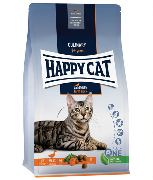 Happy Cat Culinary 1+ Year Land Ente Farm Duck 4kg Happy Cat