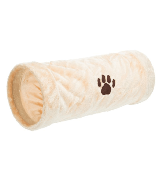 Trixie Trixie Play Tunnel Plush 22 × 60 cm Grey/Beige