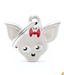 my family ID Tag - Cream Chihuahua