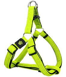 Doco Doco Puffy Mesh Step-In Dog Harness Lime