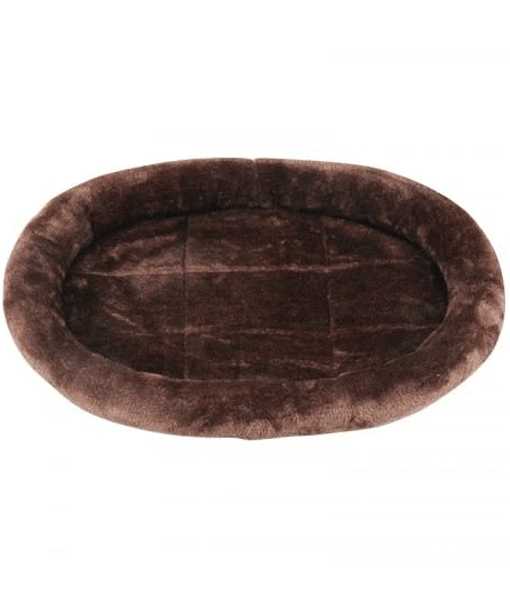 Pawise Oval Brown Cat Bed 54 x 42 x 5 cm