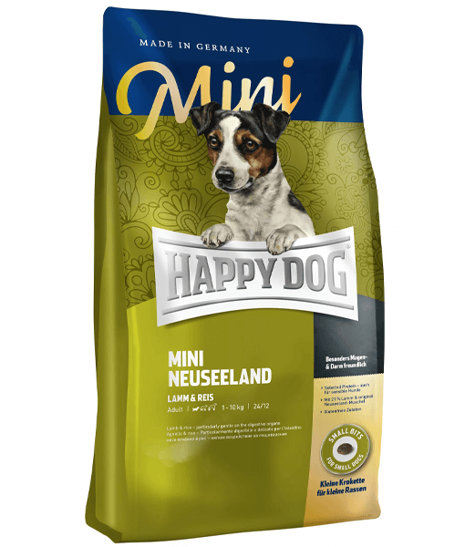 Happy Dog - Mini Neuseeland Lamm & Reis 4kg Happy Dog