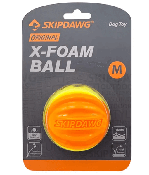 SKIPDAWG X Foam Ball for Dogs