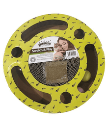 Pawise Cardboard Cat Play Collectible Scratching L33.5xW33.5xH5.5 cm