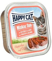 Happy Cat Happy Cat Minkas Duo Poultry & Salmon 100g