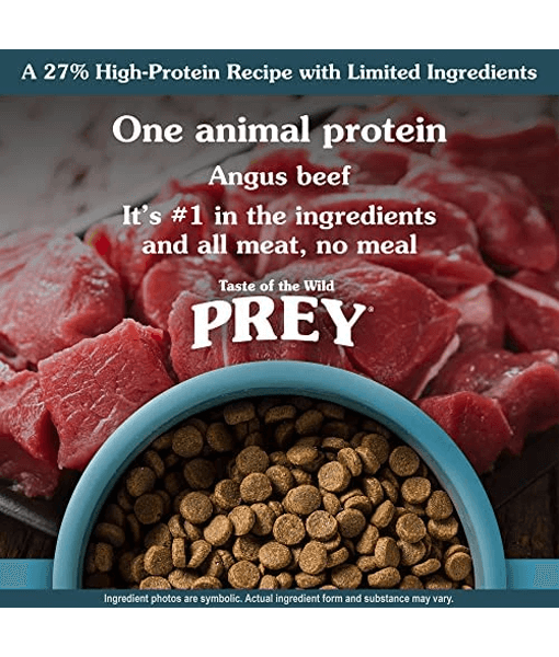 Beef limited top ingredient dog food