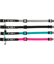 Trixie - Cat collar My Home - Nylon Cat Collar with Adres Bracket