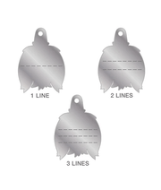 ID Tag - Black & White Shih Tzu