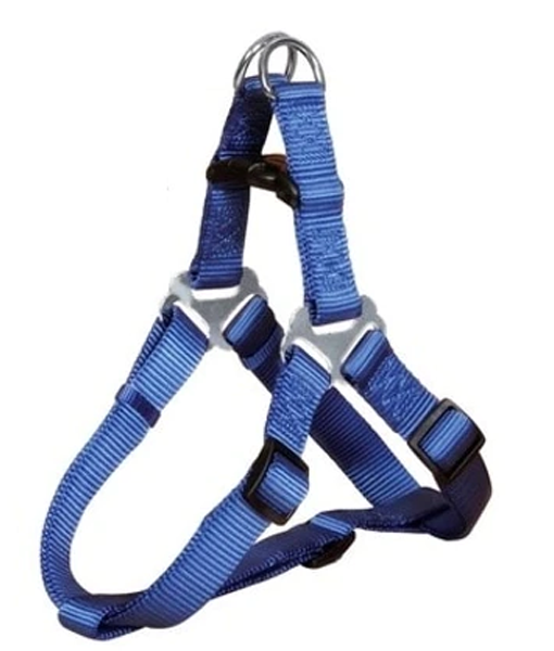 Trixie Premium One Touch Blue Harness For Dogs