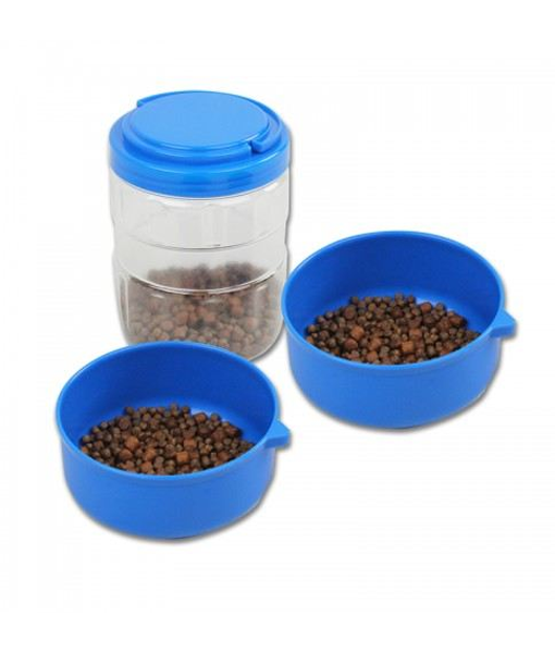 Pawise Travel Water Bowl for Cats and Dogs 12.5x12.5x17cm Pawise