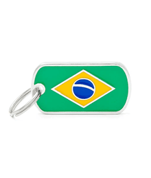 my family ID Tag - Brazil
