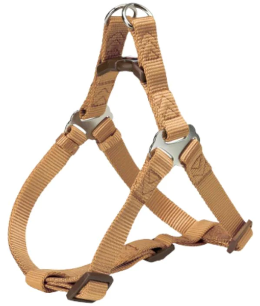Trixie Premium One Touch Caramel Harness For Dogs Trixie
