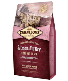 Carnilove Carnilove - Salmon & Turkey for Kittens 2kg