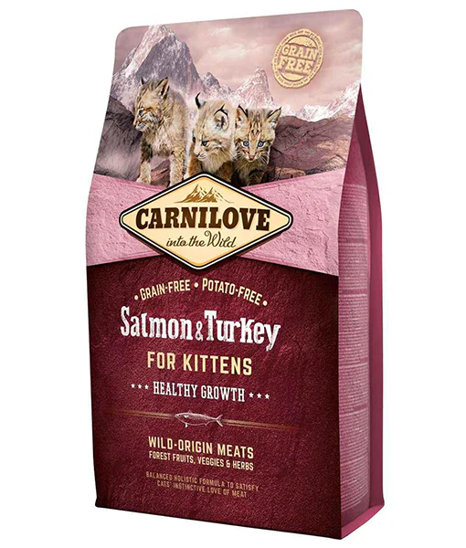 Carnilove - Salmon & Turkey for Kittens 2kg Carnilove