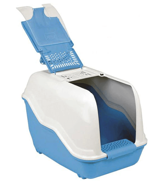 MPS Netta Large Hooded Litter Box 54Lx39Wx40H cm