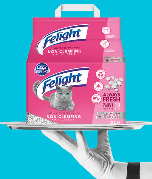 Felight Ultimate Performance Non Clumping Cat Litter 10L