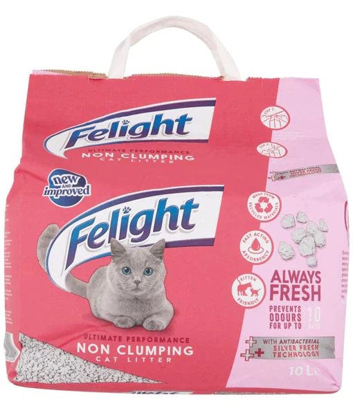 Felight Ultimate Performance Non Clumping Cat Litter 10L