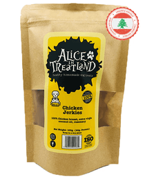 Alice in Treatland Alice in Treatland - Chicken Jerkies 110g