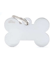 ID Tag - Basic Aluminum Bone
