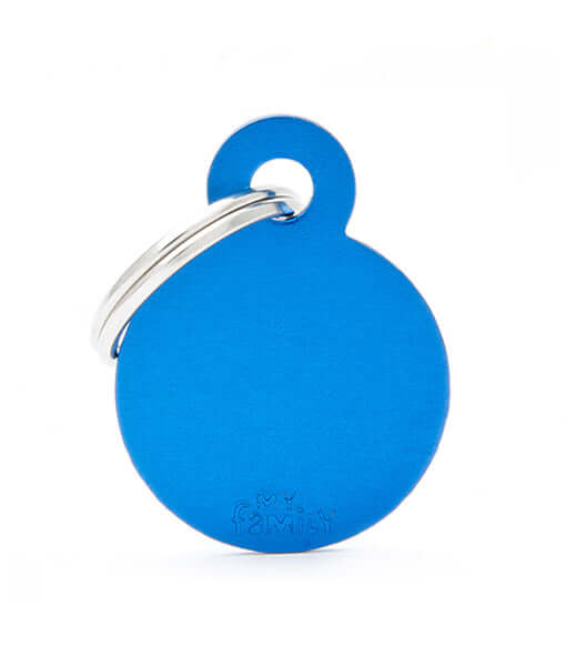 ID Tag - Basic Aluminum Circle