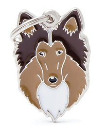 my family ID Tag - Collie