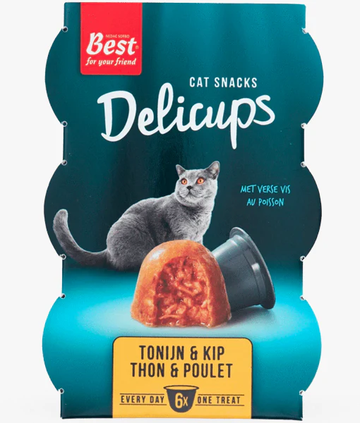 Best - Delicups Cat Treats Tuna & Chicken Best For Your Friend