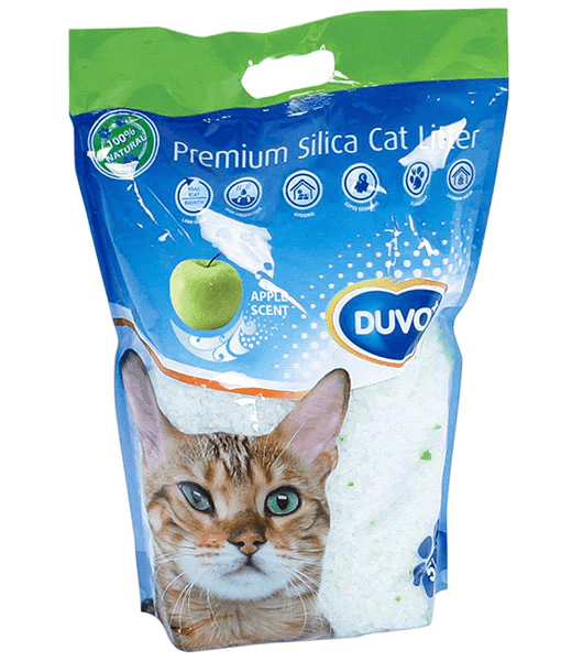 Duvo - Crystal Cat Litter Apple 5L Duvo