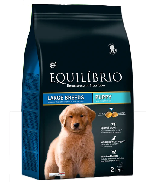 Equilibrio - Large Breed Puppy With Chicken 14kg Equilibrio