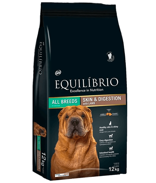 Equilibrio - Skin & Digestion Lamb 2kg-12kg Equilibrio