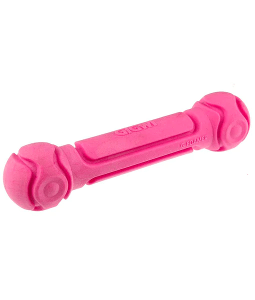 Gigwi - Dog Foam Dumbbell Toy Green/Rose GiGwi