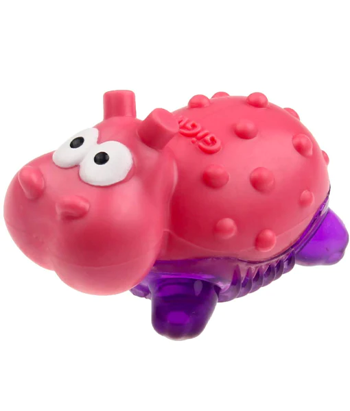 GiGwi - Suppa Puppa Hippo Dog Toy GiGwi