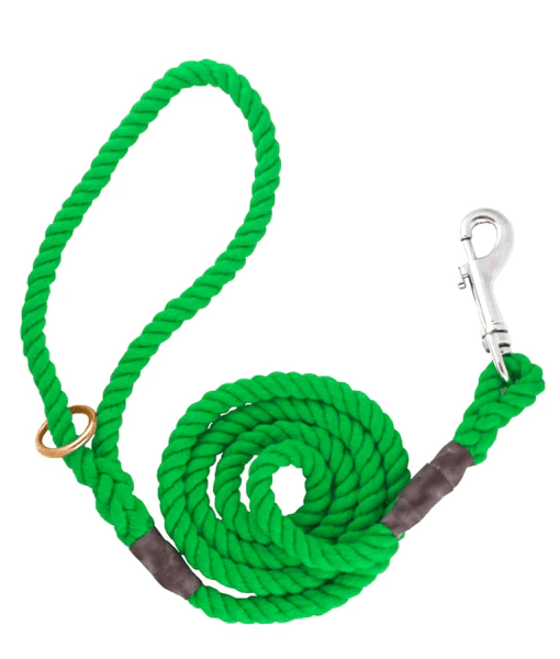 Outhwaites - Gun Dog Rope Lead Green Outhwaite Pets