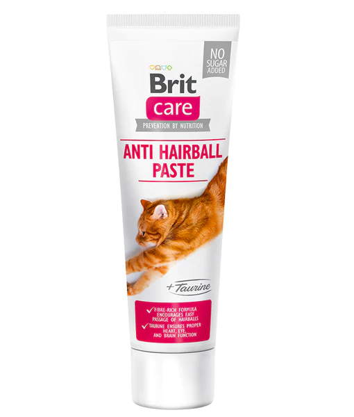 Brit Care Cat functional anti hairball paste with taurine 100g Brit Care