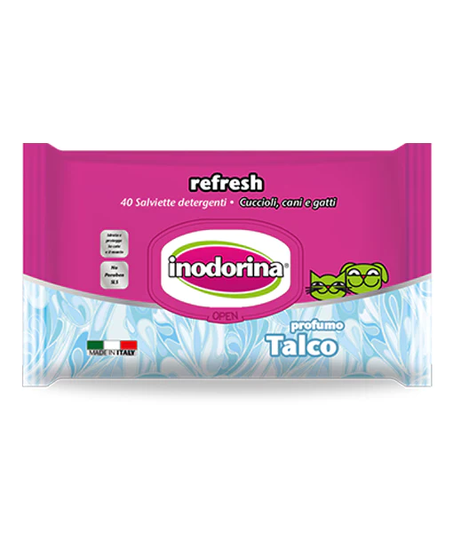 Inodorina - Talco Wipes 40-110 sheets Inodorina