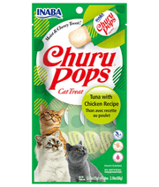 Inaba - Churu Pops Tuna with Chicken 4 Tubes 60g