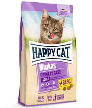 Happy Cat - Minkas Urinary Care Dry Cat Food – Poultry, Adult Cats 1.5kg - 10kg