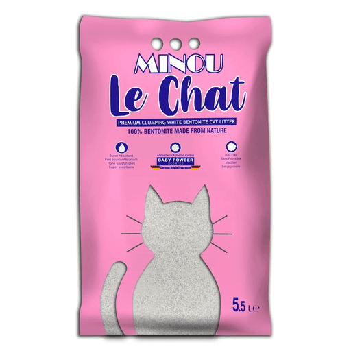 Minou - Le Chat Baby Powder Scented 5.5L Minou