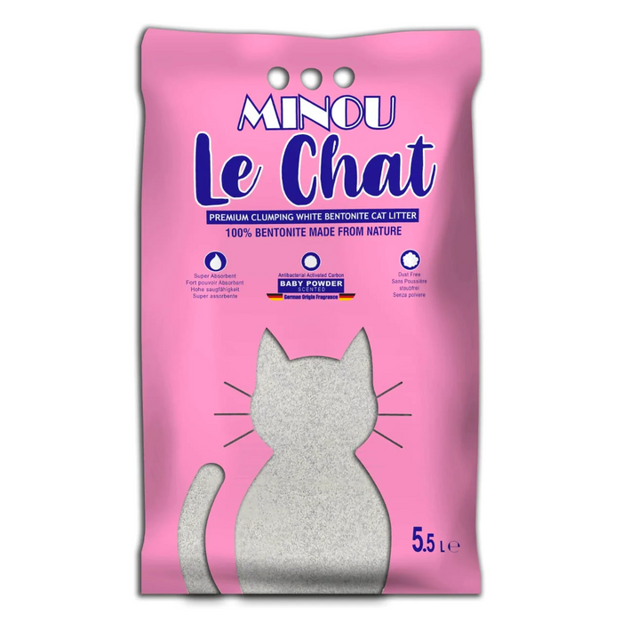 Minou - Le Chat Baby Powder Scented 5kg Minou