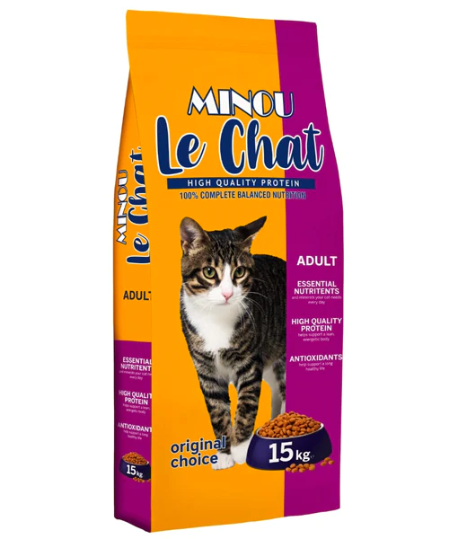 Minou - Le Chat Adult Cat Food 15kg