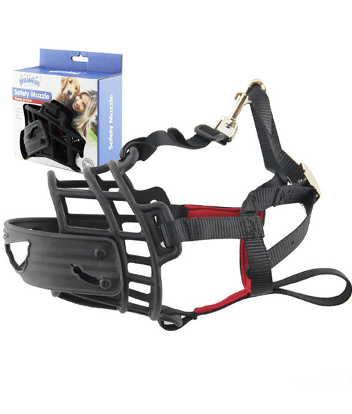 Pawise Adjustable Plastic Dog Muzzle 30cm [L]