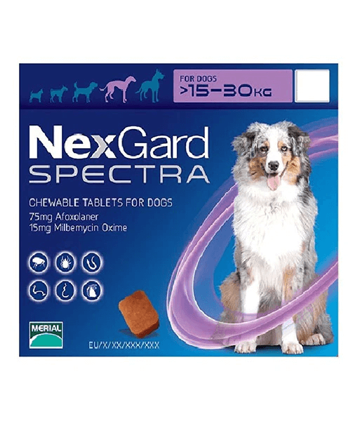 Nexgard Spectra - 15kg-30kg