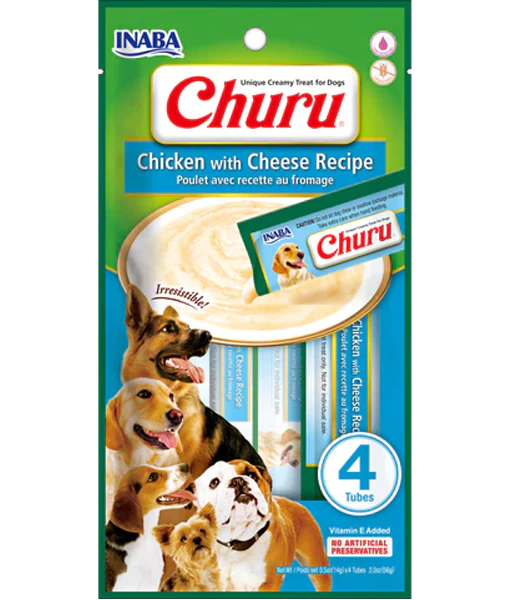 Inaba - Churu - Chicken with Cheese Recipe 4 Tubes