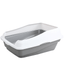 Pawise - Grey Cat Litter Tray 48 (L) x 38.5 (W) x 12 (H)