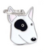 My Family ID Tags Friends Bull Terrier White my family