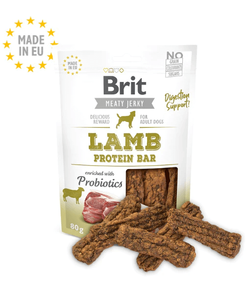 Brit - Jerky Lamb Protein Bar 80g Brit Care