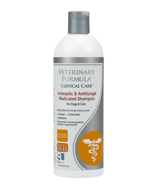 Synergy Lab - Veterinary Formula Clinical Care Antiseptic and Antifungal Shampoo for Dogs and Cats Synergy Labs