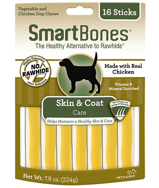 Smart Bones - Skin & Coat 16 Sticks