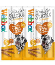 Webbox Webbox - Tasty Sticks Chicken Dog Treats Large (5 Sticks)