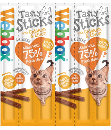 Webbox Webbox - Tasty Sticks Chicken & Liver Cat Treats 6 sticks